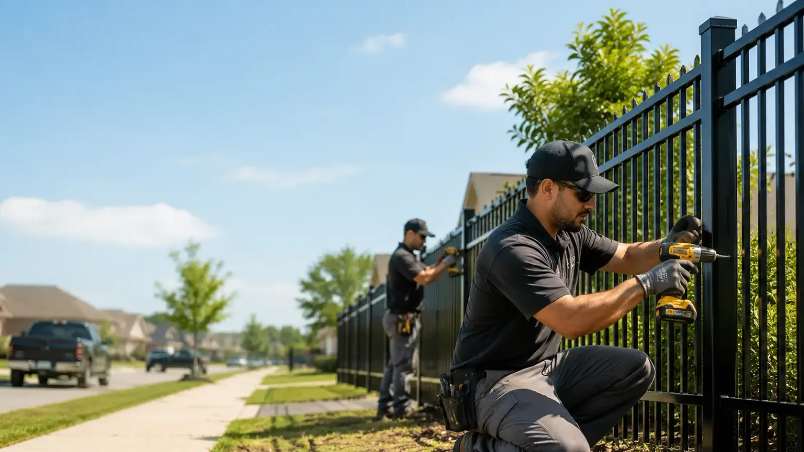 Metal Fence Installation in Barnett, MO